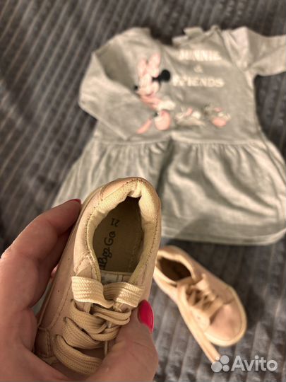 Одежда и обувь для девочки 80