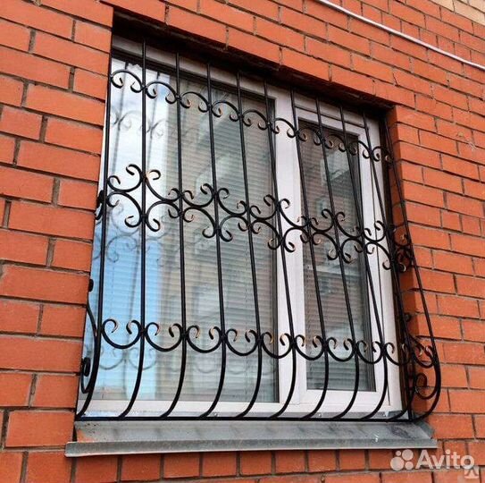 Кованые решетки на окна
