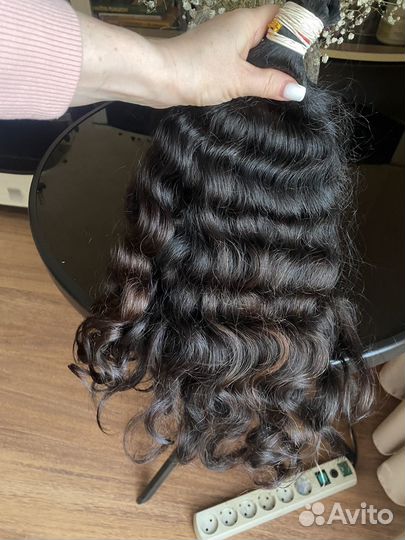 Волосы для наращивания кудри