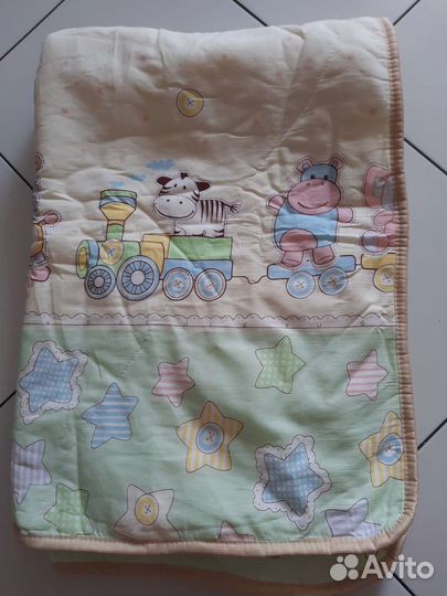 Детские одеяло, матрасик в коляску