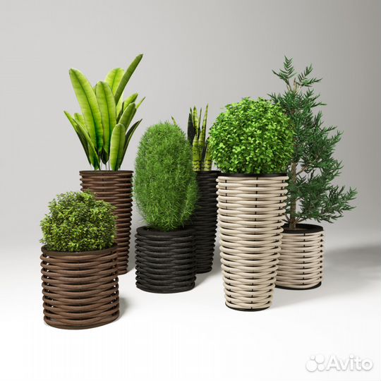 Вазон уличный для цветов