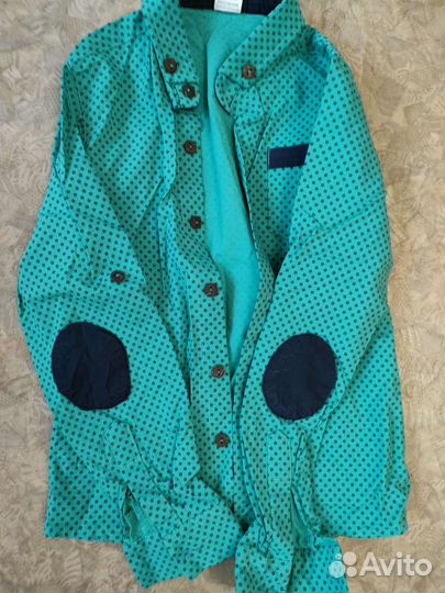 Рубашка на мальчика 122 рост