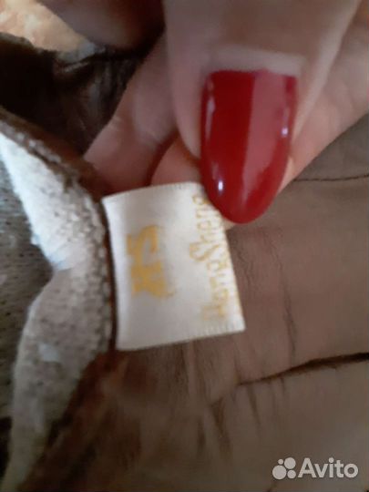 Перчатки кожаные