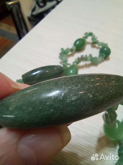 Бусы авантюрин