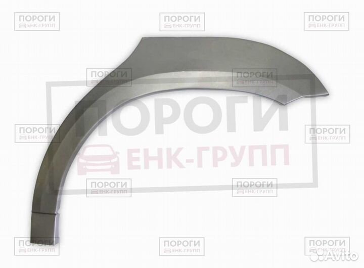 Задняя арка Mercedes-Benz GL-class I (X164) и друг