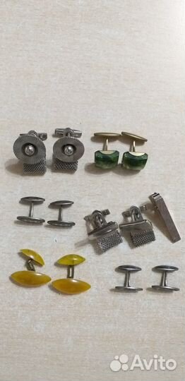 Запонки ретро СССР