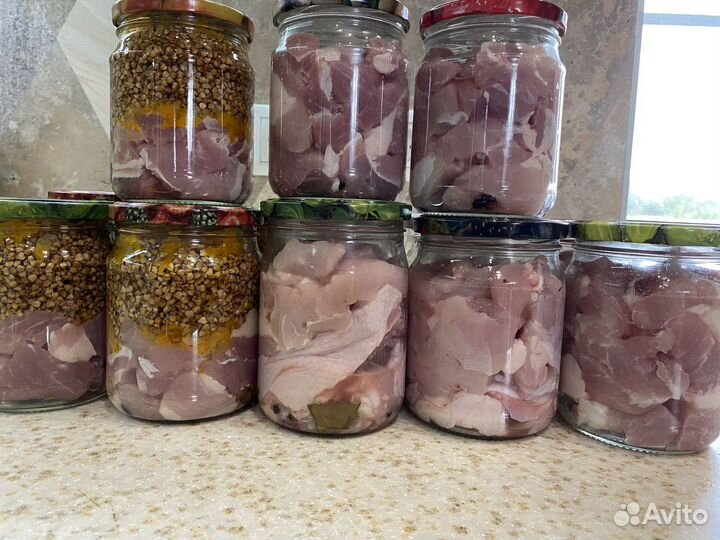 Каши с мясом