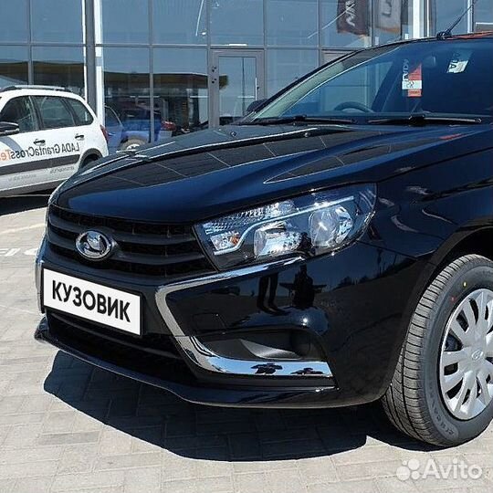 Бампер передний в цвет Лада Веста (2015) 653