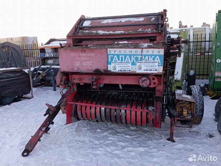 Пресс-подборщик Бежецксельмаш ПР-145С, 2012