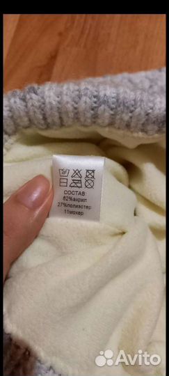 Комплект шапка и снуд