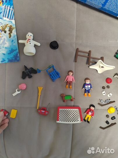 Новогодний набор playmobil