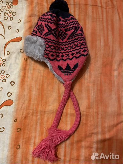 Шапка Adidas для девочки 5-9 лет