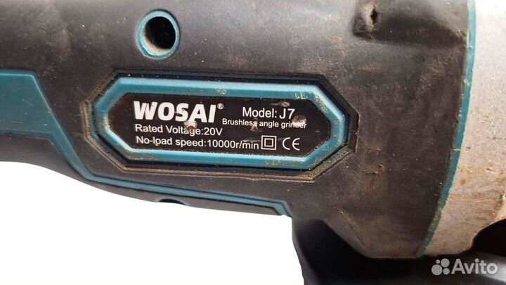 Аккумуляторная ушм wosai WS-J7, 20В, 125мм, 10000о