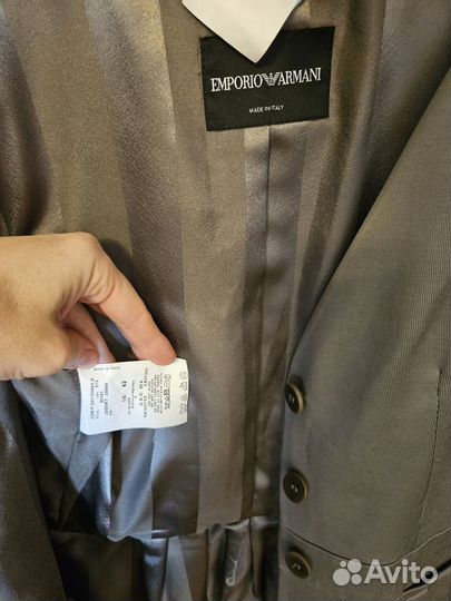 Комплект жакет с баской Armani и юбка Hugo boss