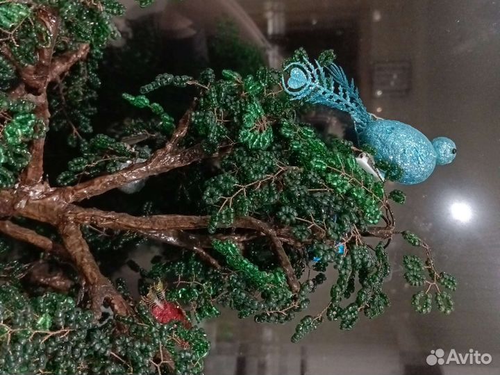 Деревья из бисера