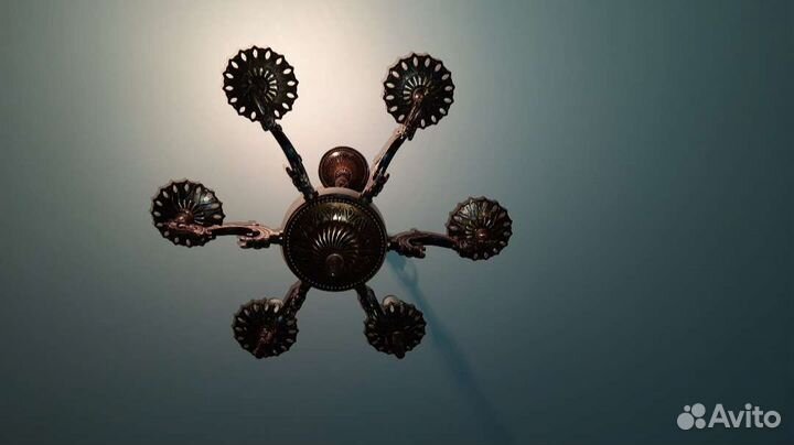 Люстра СССР жар - птица, бра СССР