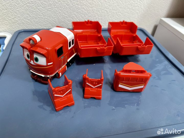 Роботы Поезда Альф с вагонами