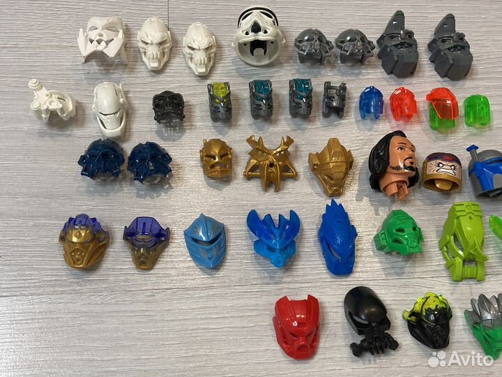 Lego bionicle / hero factory (Маски)
