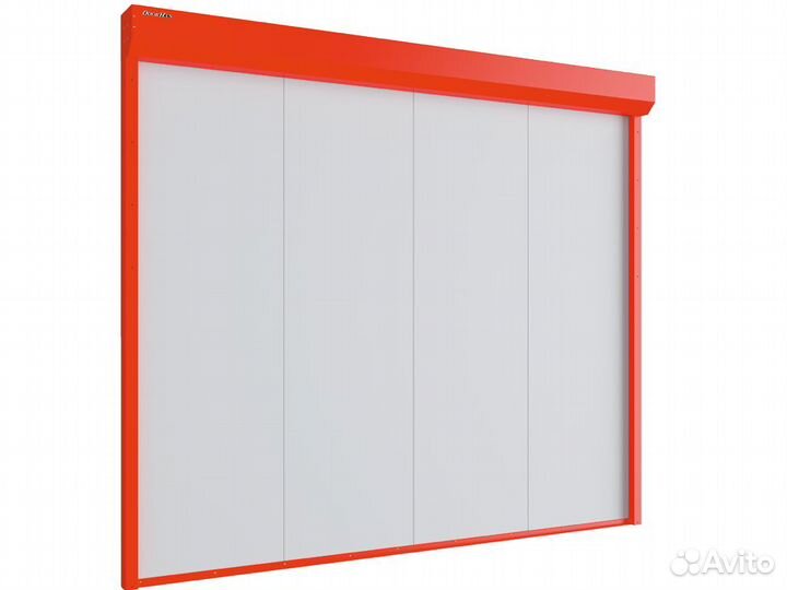 Противодымные промышленные шторы