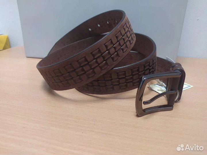 Мужской ремень из натуральной кожи. Новый