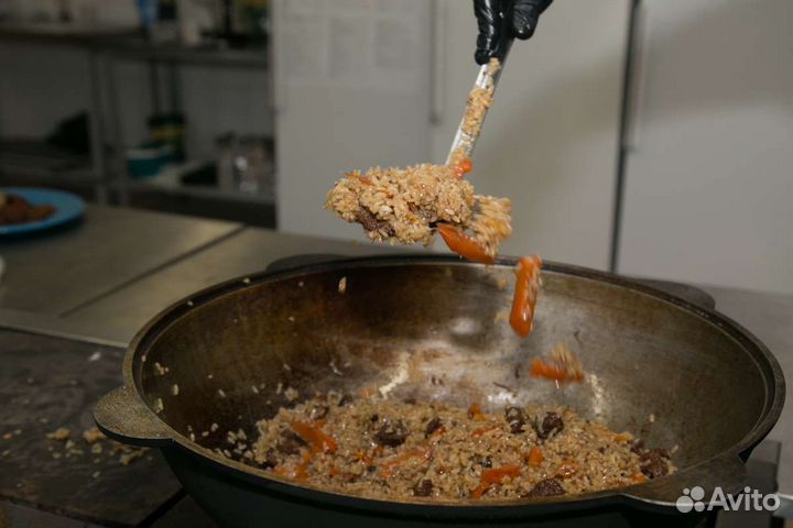 Плов с бараниной, говядиной. Доставка