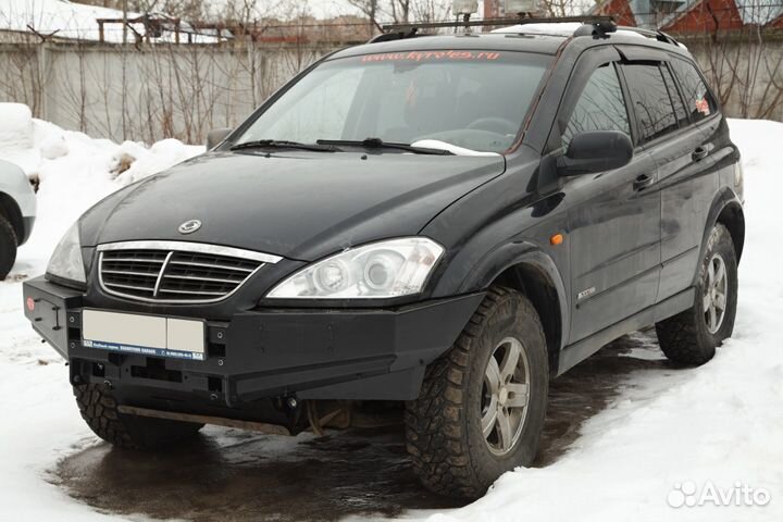 Передний силовой бампер OJ на SsangYong Kyron