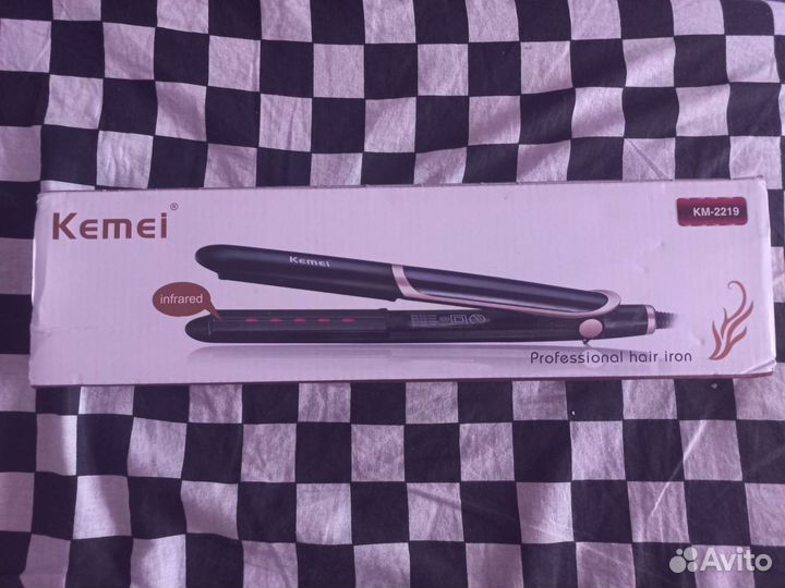 Выпрямитель для волос Kemei 2 в 1