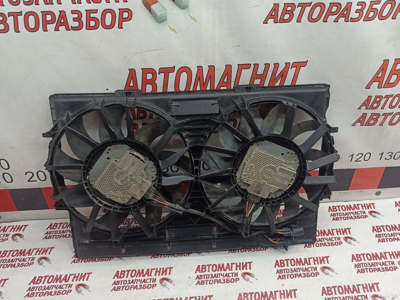 Диффузор вентилятор охлаждения Audi A8 D4