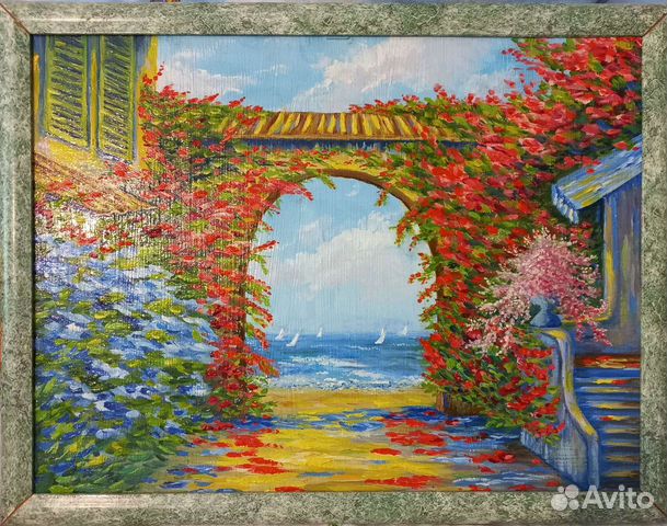 Картина. Пейзаж. Море 30х40