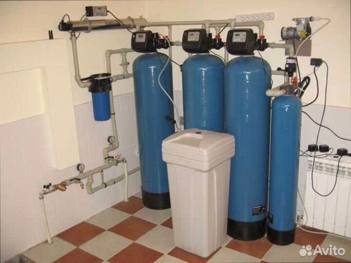 Система очистки воды от железа для коттеджа