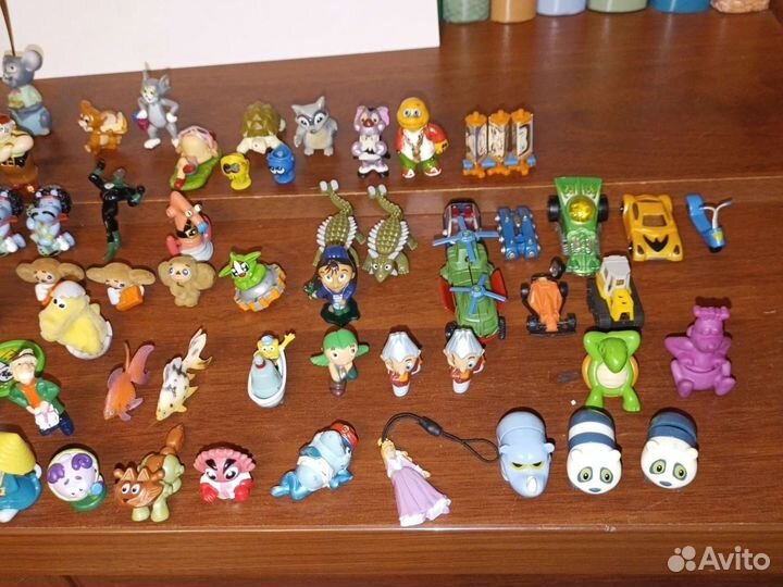 Игрушки из киндера 90х