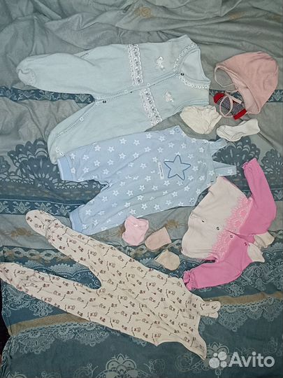 Пакет вещей для девочки