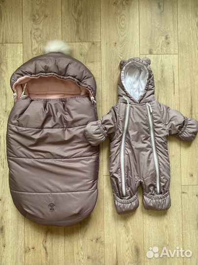 Конверт и комбинезон на выписку