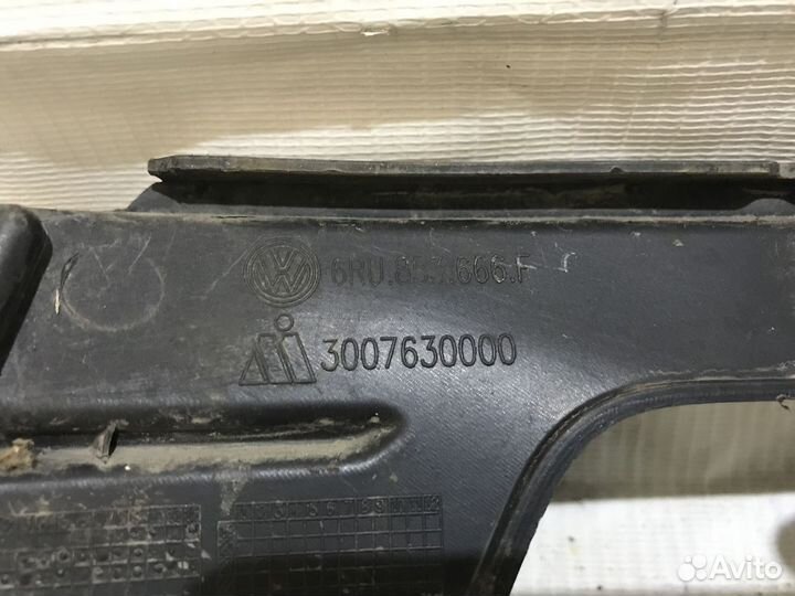 Рамка птф правая VW Polo Sed RUS (2011–2019)