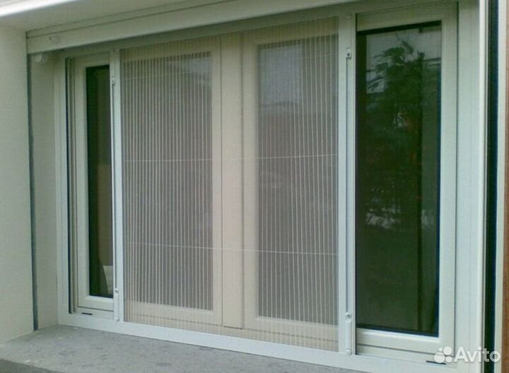 Москитная сетка гармошка