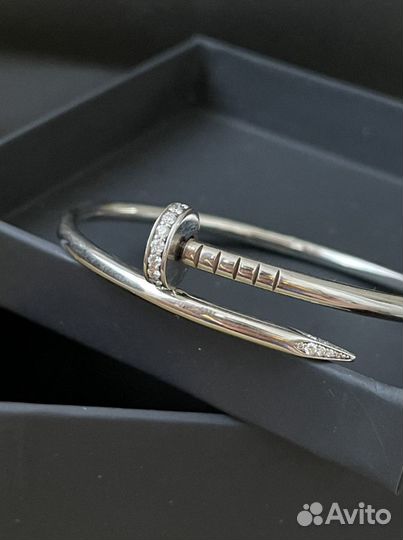 Золотой браслет Cartier гвоздь в наличии