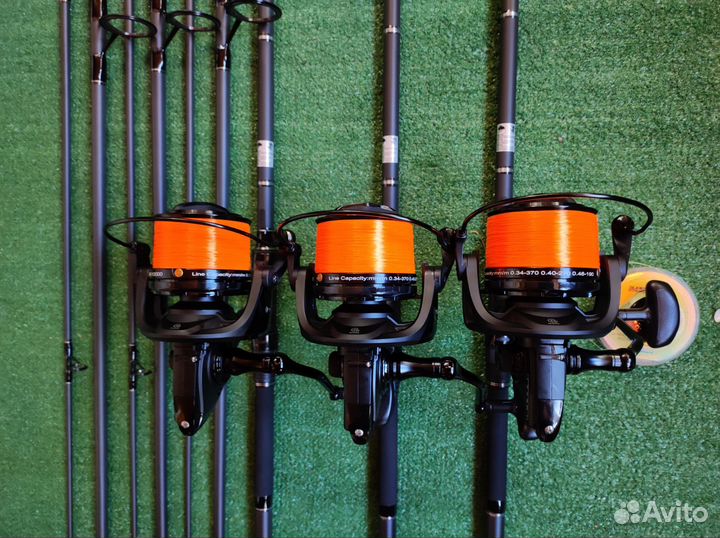 Карповый комплект для дальних дистанций 3+3