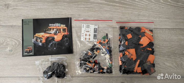 Внедорожник sluban конструктор