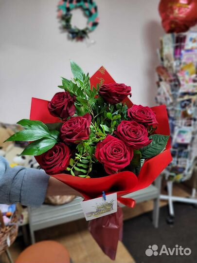 Красные розы Цветы Доставка
