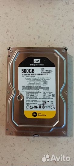 HDD WD RE 500gb 3.5