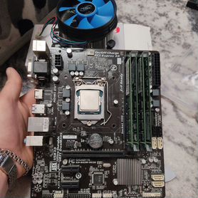 Комплект I7 4770 + B85M + 16Gb RAM + кулер