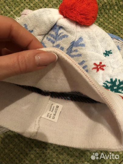 Новый комплект Шапка и шарф Великий Устюг