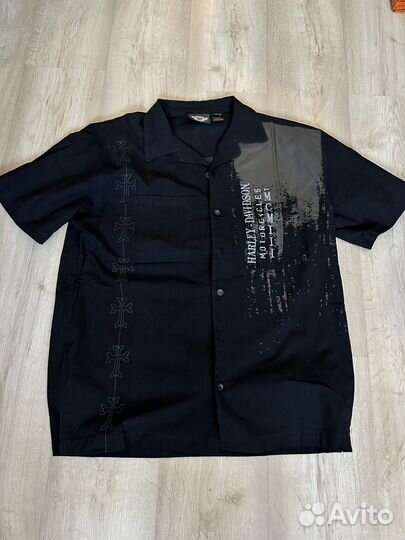 Рубашка Harley davidson с коротким