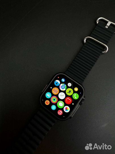 Apple watch ultra с яблоком