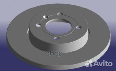 Диск тормозной передний A113501075 chery