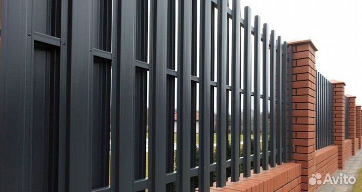 Евроштакетник П- образный