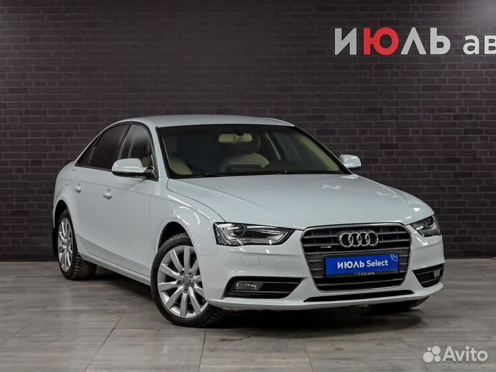 Audi A4 2.0 AMT, 2014, 142 000 км