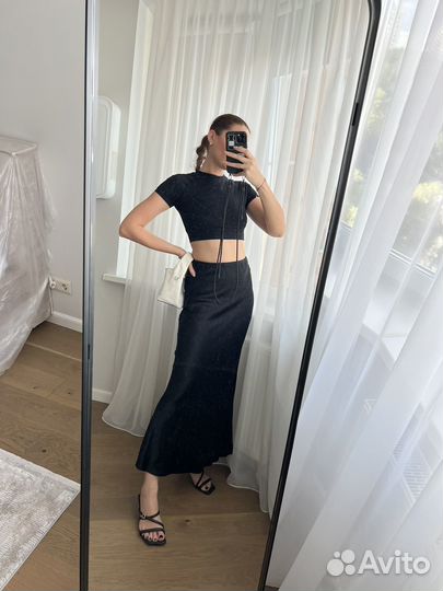 Юбка на высокий рост. Вискоза (р-р М)