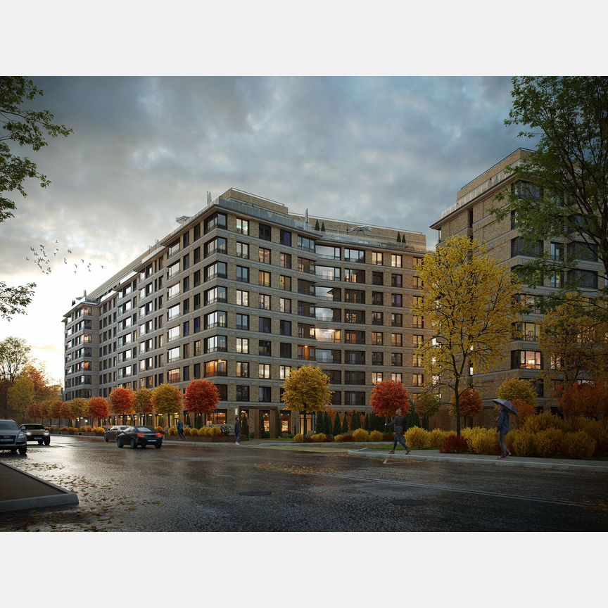 2-к. квартира, 61,8 м², 6/10 эт.