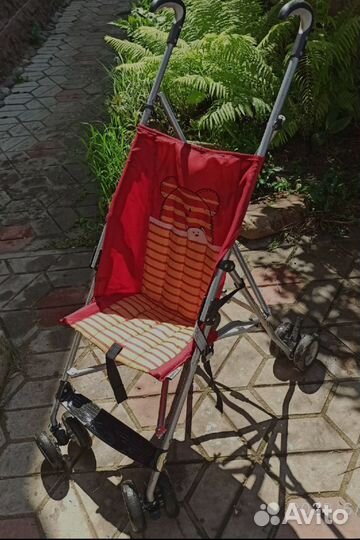 Детская коляска прогулочная, трость